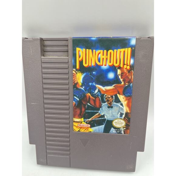 Punch-Out (Nintendo Entertainment System, 1990) NES Tested - Picture 6 of 6